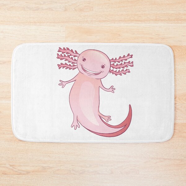Item preview, Cute Axolotl Smiling designed and sold by artado.