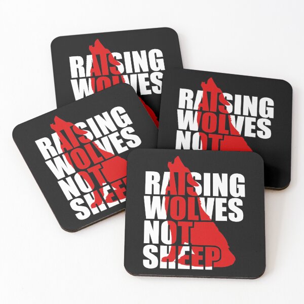 Item preview, Raising Wolves Not Sheep designed and sold by Your Favorite Shop.