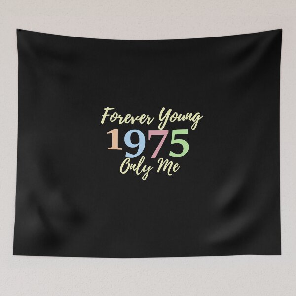 Item preview, Forever Young, 46th Birthday Aged Perfectly Gift, 1975 birthday designed and sold by Anastasiia87.