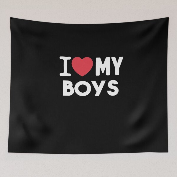 Item preview, I Love My Boys, Valentines Day Gift designed and sold by Heddar Badreddine.
