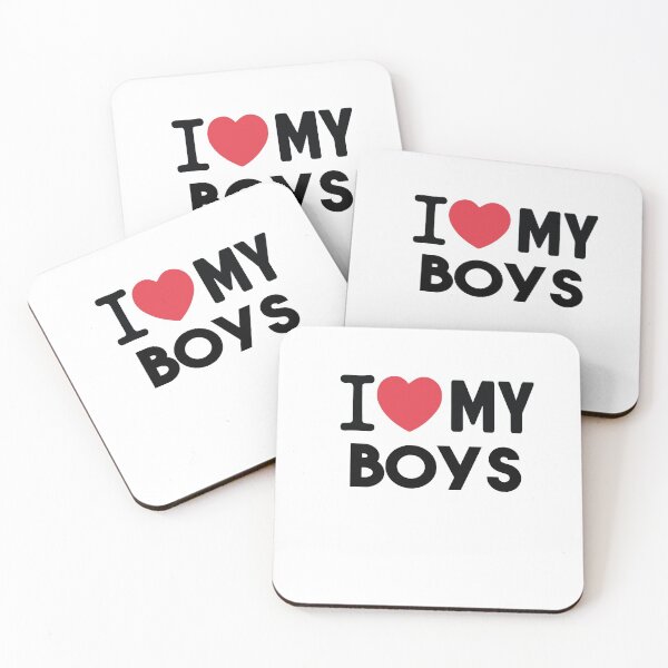 Item preview, I Love My Boys, Valentines Day Gift designed and sold by Heddar Badreddine.