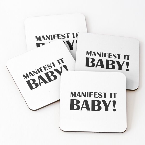 Item preview, Manifest It Baby! Tarot and Spiritual Quote designed and sold by Bennymp.