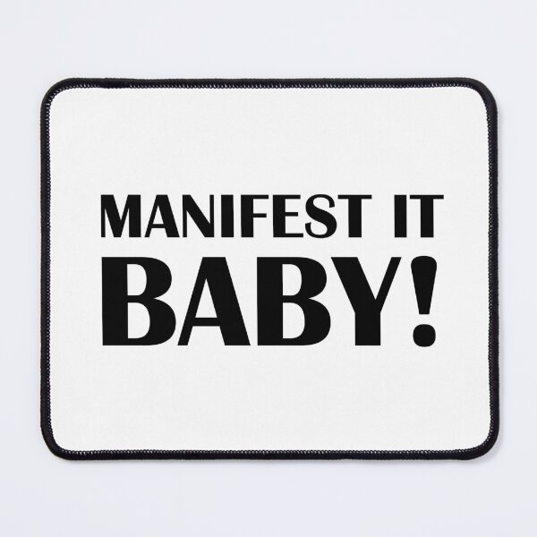 Item preview, Manifest It Baby! Tarot and Spiritual Quote designed and sold by Bennymp.