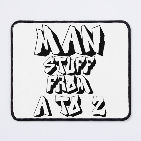 Item preview, Man Stuff From A TO Z designed and sold by SkillDesigner.