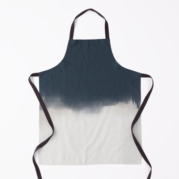 Item preview, Modern Abstract Art in Cream and Navy Blue designed and sold by kasamor.