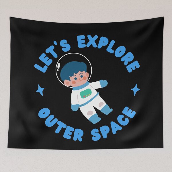 Item preview, Let's Explore Outer Space designed and sold by Red-ElYoubi.