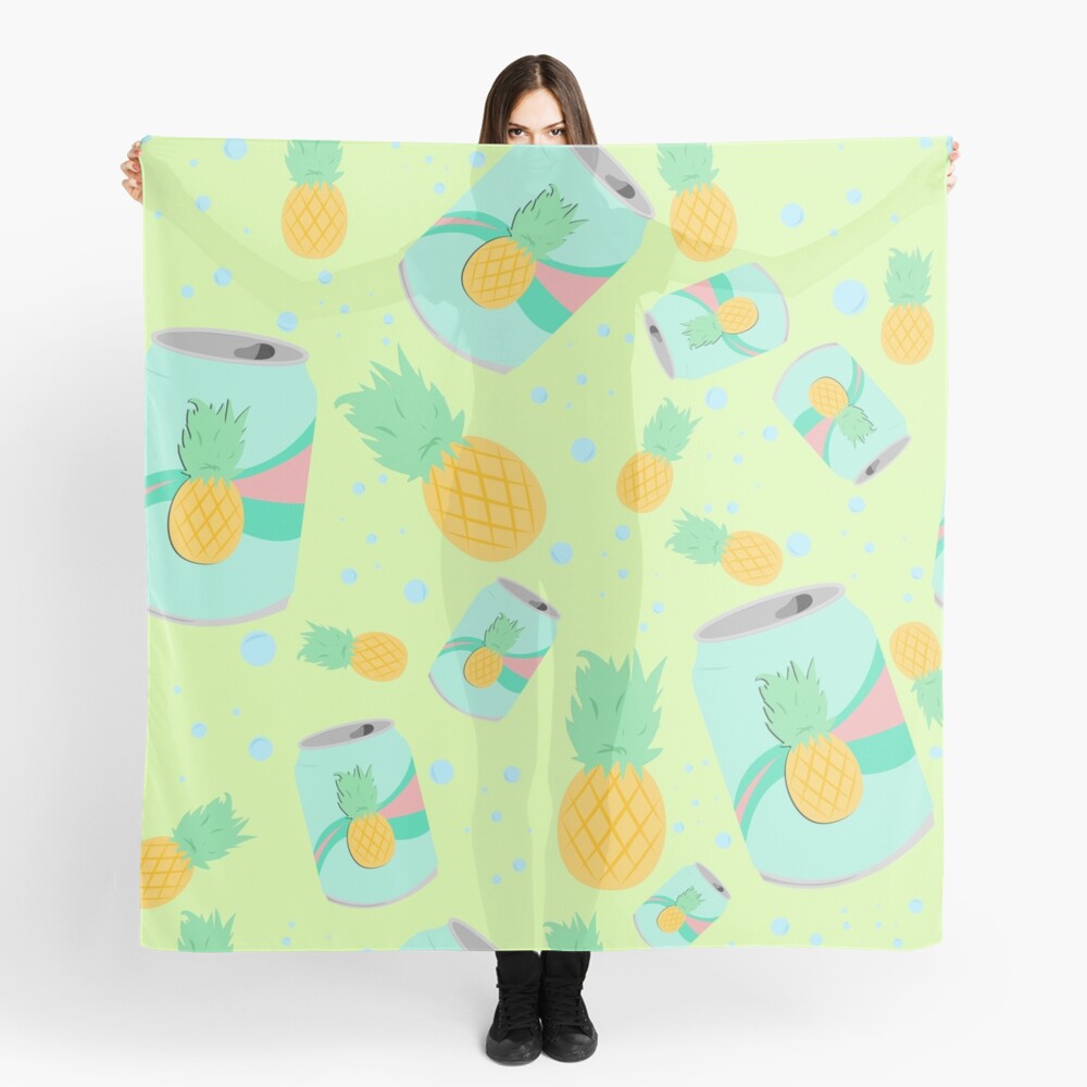 Pineapple Soda - pattern Scarf