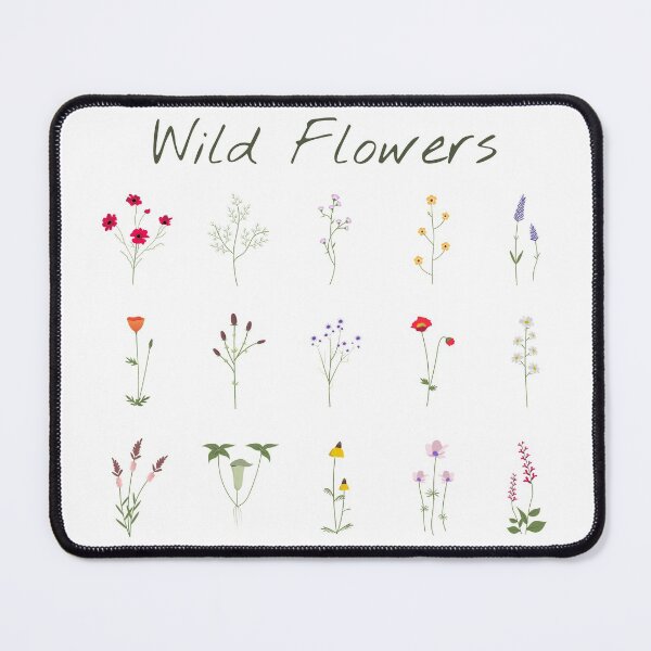 Item preview, Handdrawn Wildflower Stickers designed and sold by damithez.