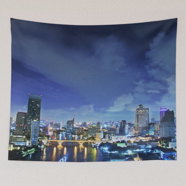 Item preview,    Bankok,Thailand print,Canvas print, Bankok wall art,  Bankok Panoramic,widescreen prints,canvas wall art designed and sold by eyesight4vision.