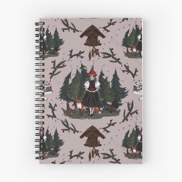 Item preview, Black Forest Pattern designed and sold by pinselpanda.