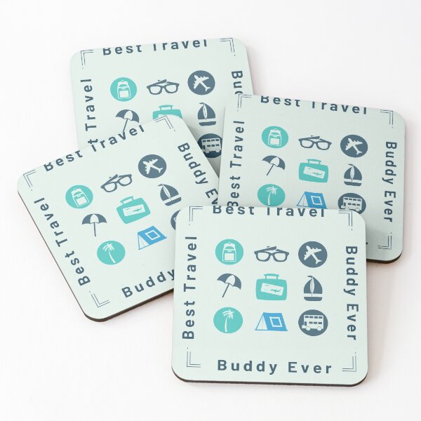 Item preview, Best Travel Buddy Ever designed and sold by Cr34tiveMerch.