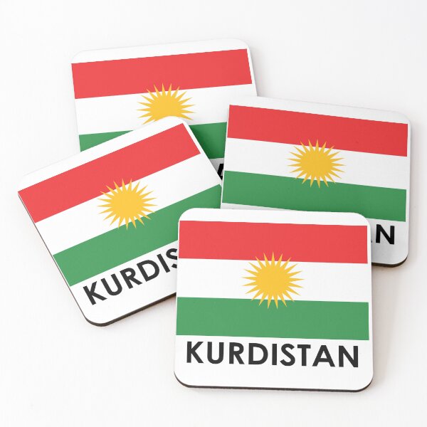 Item preview, Kurdistan - Kurdish  flag designed and sold by Kurdish T-shirt.