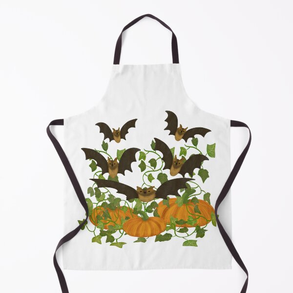 Item preview, Bats and Pumpkins and Autumn Leaves Halloween Themed Digital Artwork designed and sold by PrintHatcher.