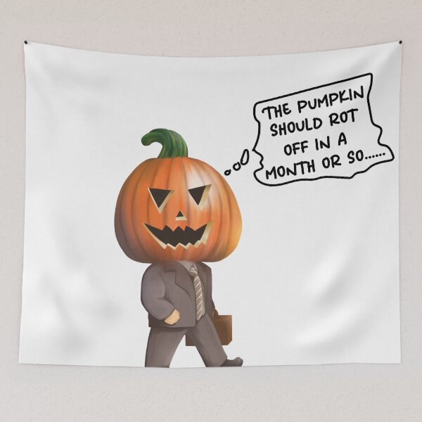 Item preview, dwight pumpkin head designed and sold by Raminovitch.