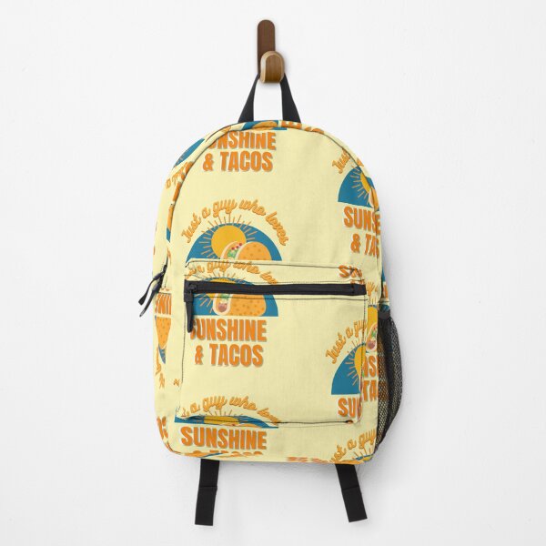 Item preview, Just A Guy Who Loves Sunshine and Tacos designed and sold by Meek-Anime.