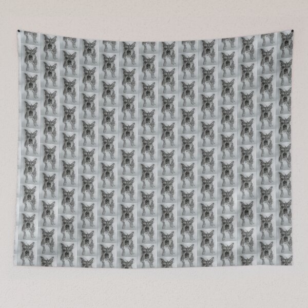Item preview, Sitting nicely for a treat! designed and sold by Heidi-Fine-Art.
