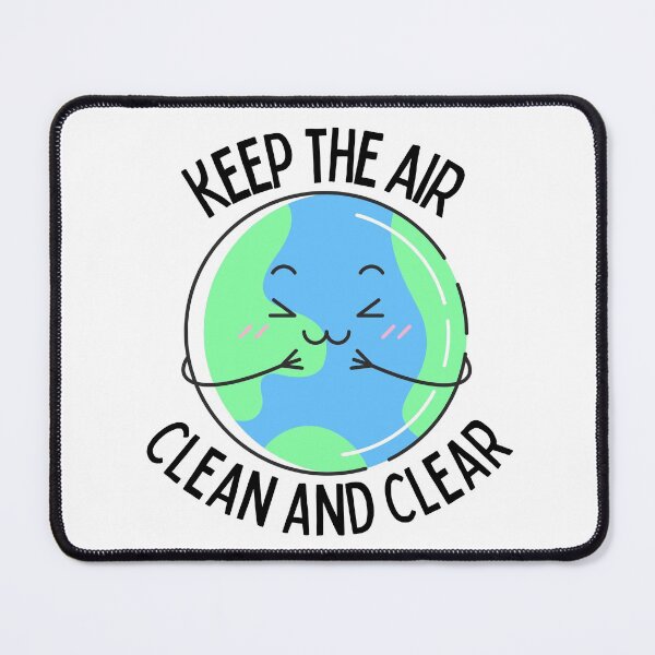 Item preview, Keep the air clean and Clear! designed and sold by Hedda Young.