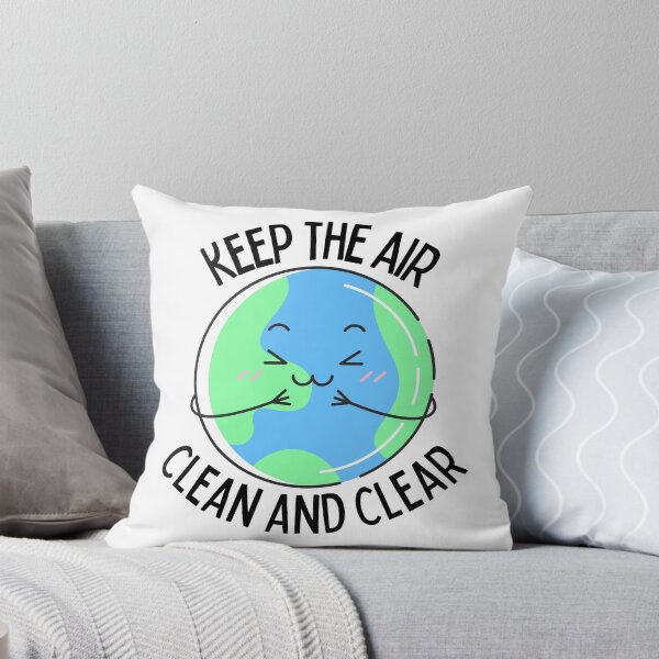 Item preview, Keep the air clean and Clear! designed and sold by Hedda Young.