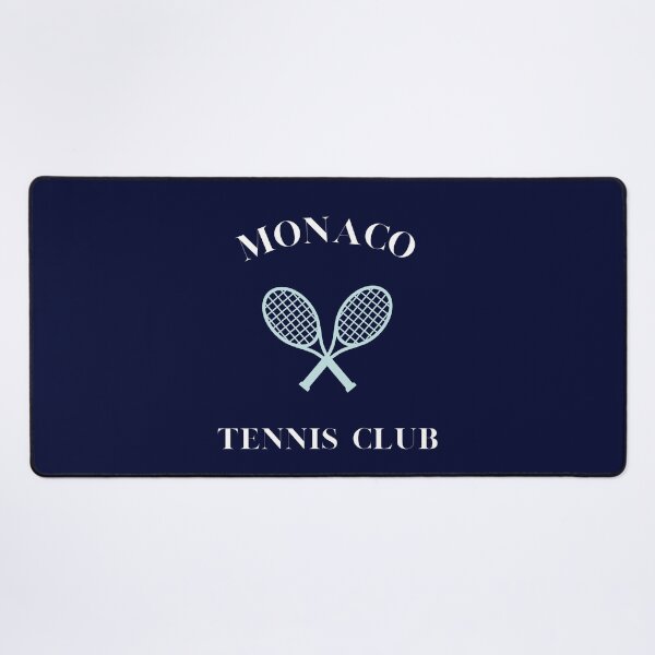 Aperçu de l'œuvre Raquettes de Tennis Monaco Tennis Club Bleu créée et vendue par Designedbysm.