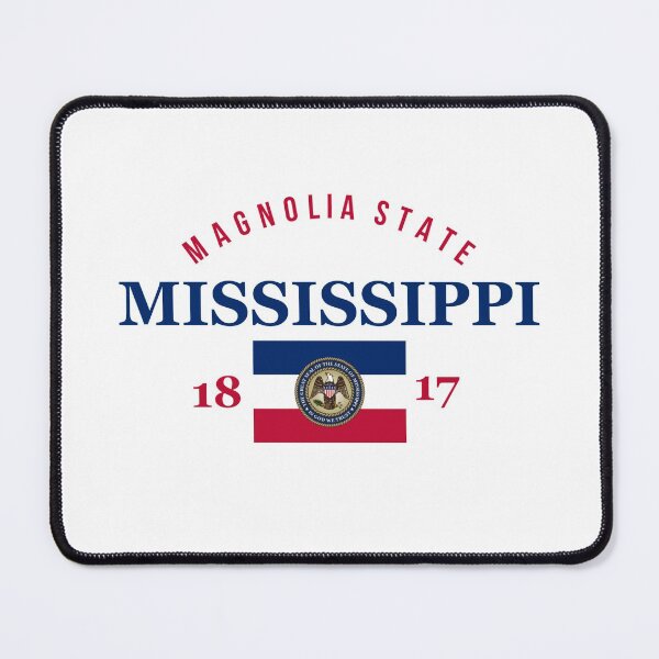 Item preview, Mississippi Pride Flag Native Home Magnolia State designed and sold by The Junto Shop.