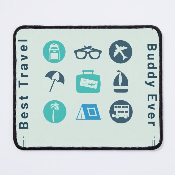Item preview, Best Travel Buddy Ever designed and sold by Cr34tiveMerch.