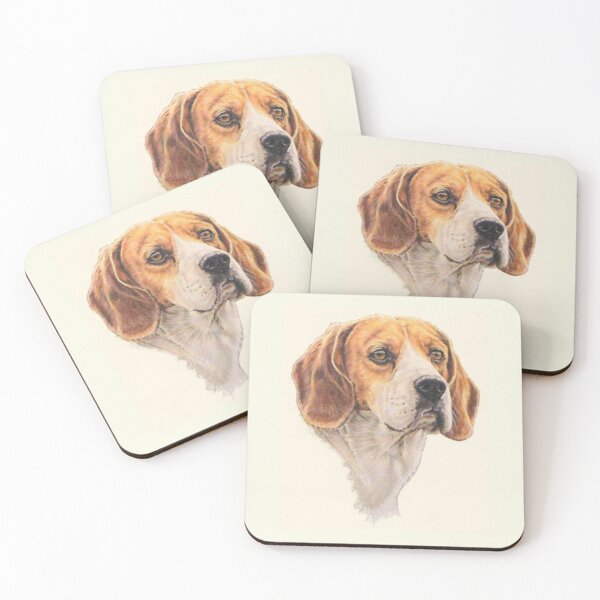 Item preview, Beagle Hound in Colored Pencil designed and sold by BarbBarcikKeith.