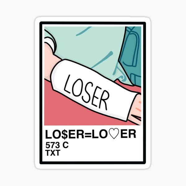 Artikel-Vorschau von TXT - LO $ ER = LO ♡ ER, designt und verkauft von MomosDrawing.