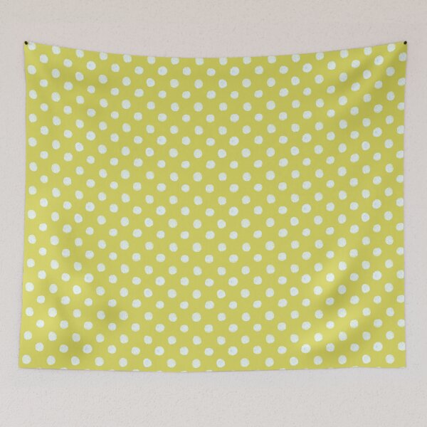 Item preview, Lots of dots! White dots on an yellow background. designed and sold by Zendays.