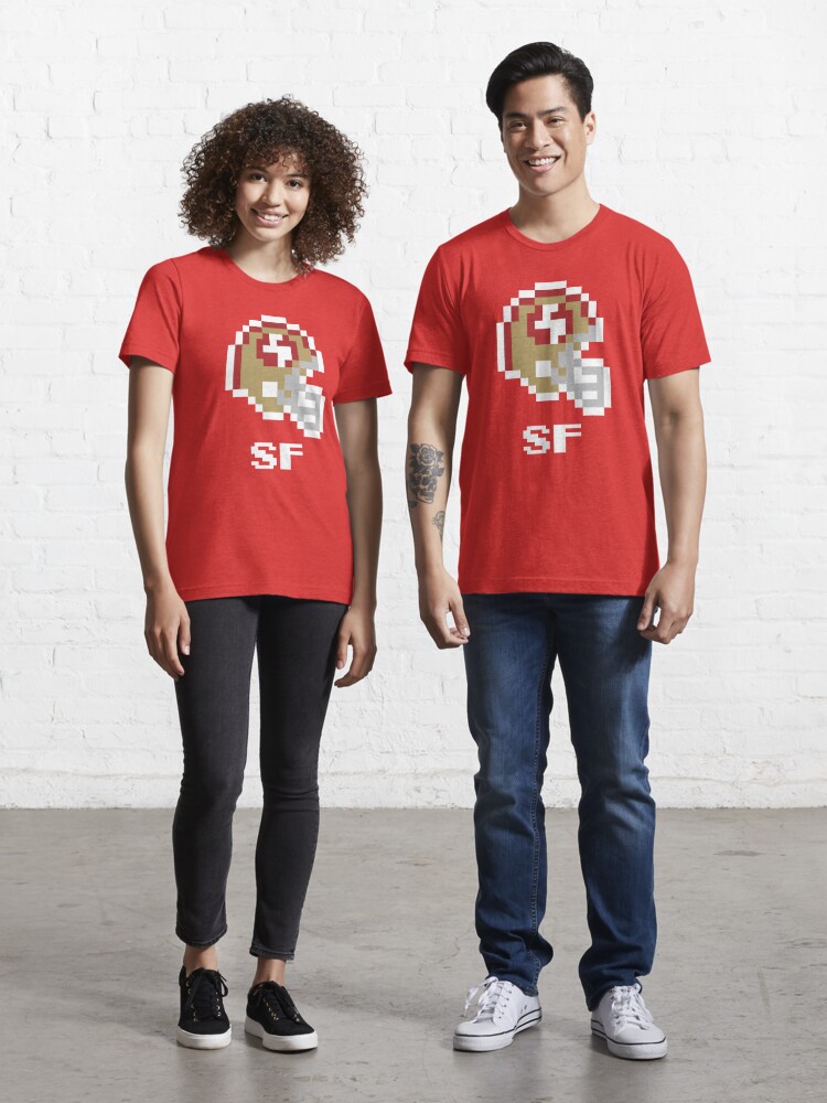 San Francisco 49ers (Tecmo Super Bowl Football Player) Essential T-Shirt  for Sale by MaryHalll