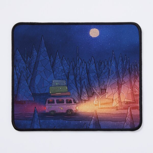 Night Drive Mouse Pad