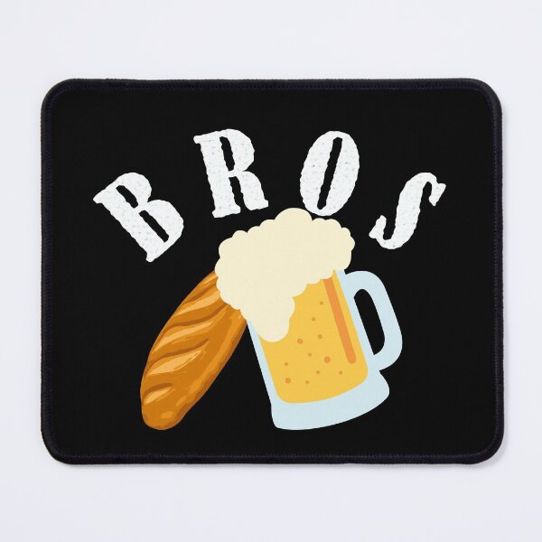 Item preview, Beer and bread are bros designed and sold by likebakerdo.