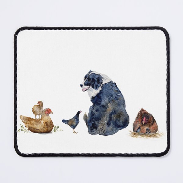 Beau and The Chooks Mouse Pad
