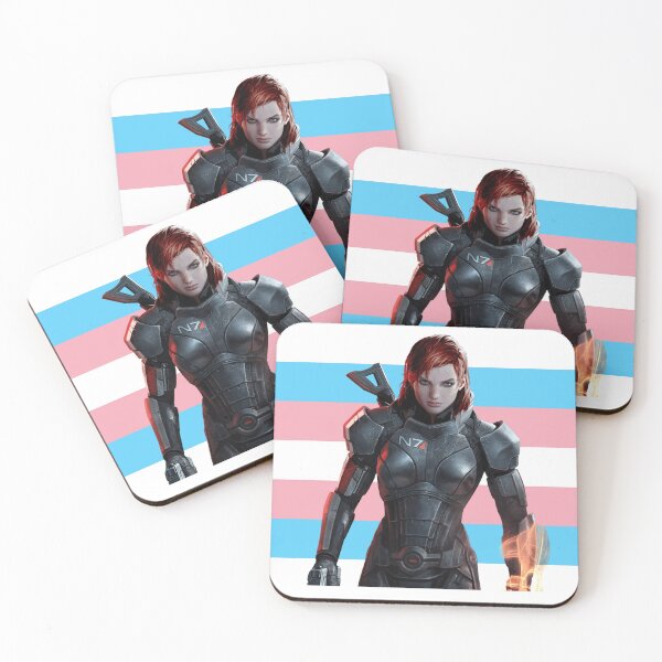 Item preview, Shepard is Trans - v1 designed and sold by ToBeFrankie.