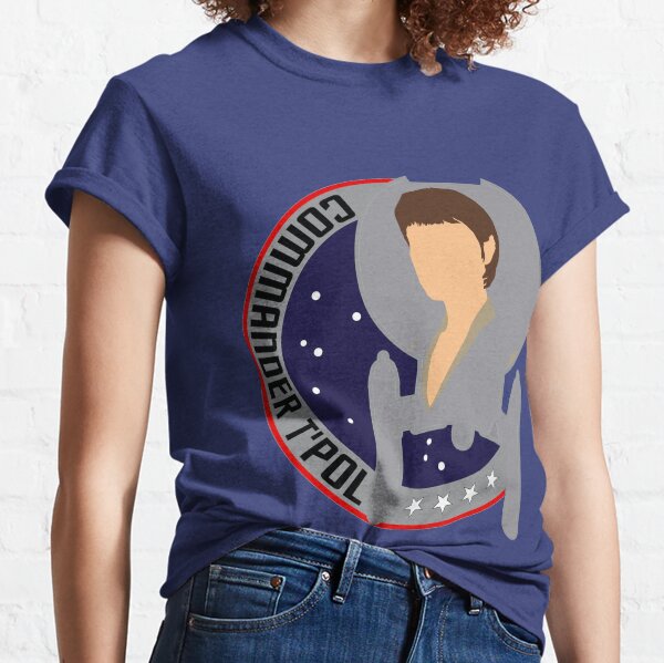 Commander T'Pol - Star Trek, Enterprise Classic T-Shirt