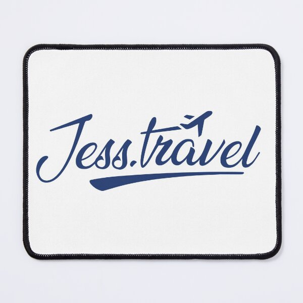 Item preview, Jess.Travel Logo Reverse Blue designed and sold by Jess-Travel.