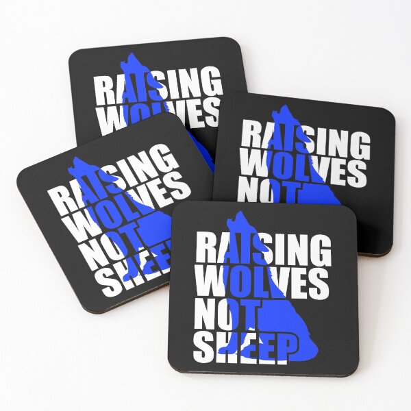 Item preview, Raising Wolves Not Sheep designed and sold by Your Favorite Shop.