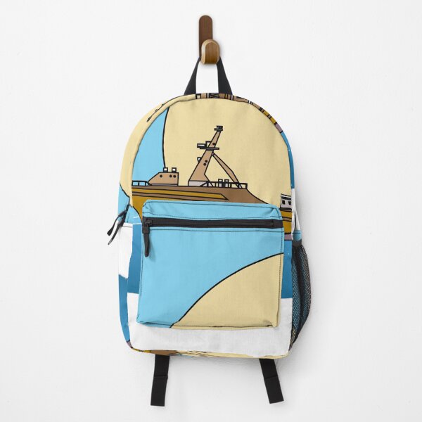 Item preview, Ships In The Middle Of The Lake Ocean designed and sold by flofin.