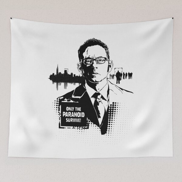 Item preview, Person Of Interest Movie Root Shaw Mashup Tracing Line Infinite Only The Paranoid Survive Straight T designed and sold by PersonofIntere.