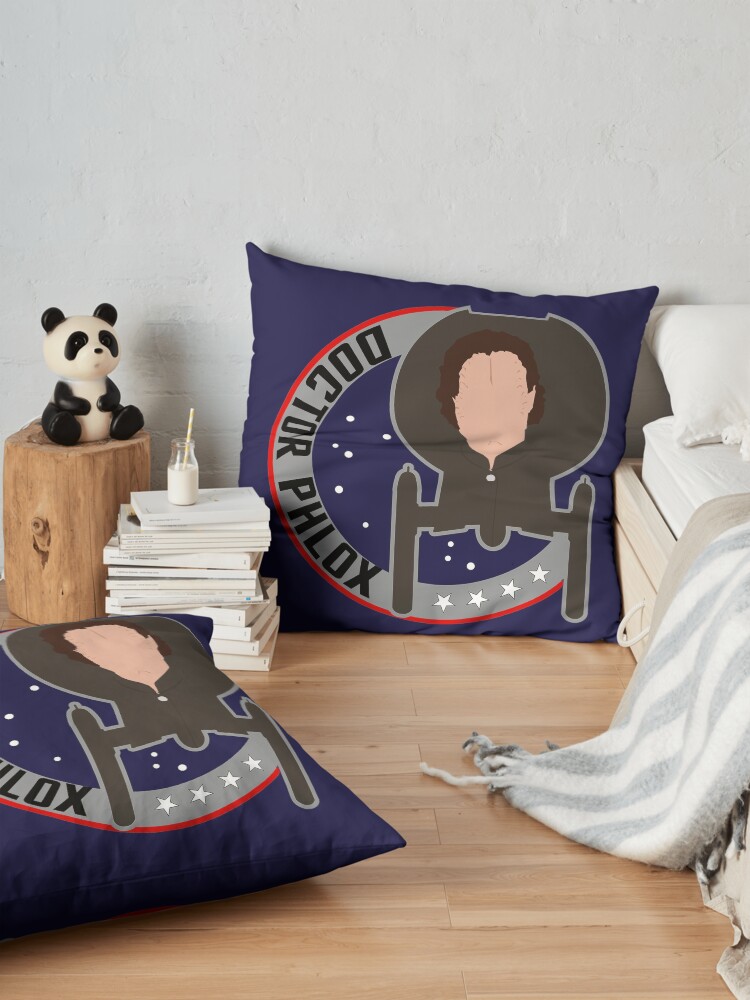 Alternate view of Dr. Phlox - Star Trek Enterprise Floor Pillow