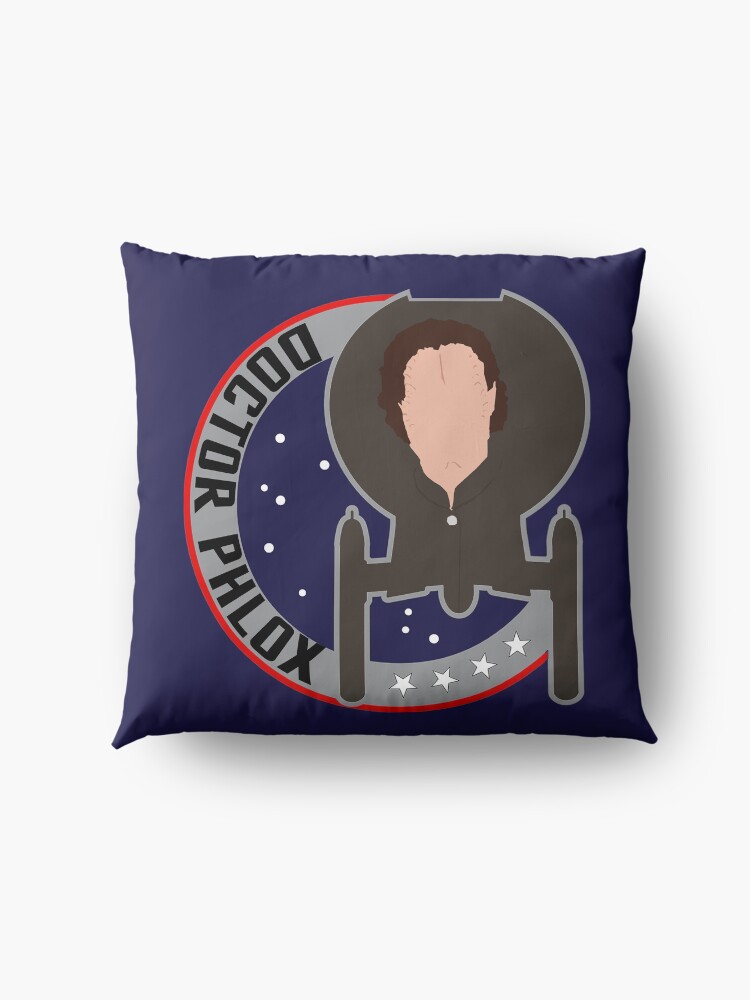 Alternate view of Dr. Phlox - Star Trek Enterprise Floor Pillow