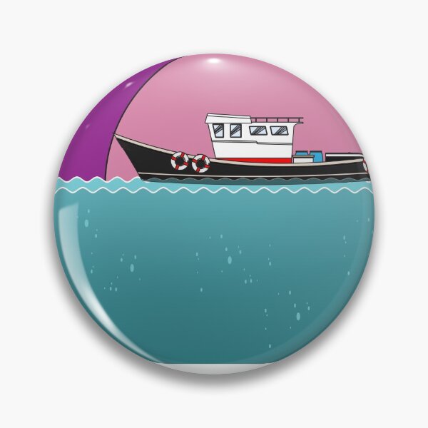 Item preview, Ships In The Middle Of The Lake Ocean designed and sold by flofin.