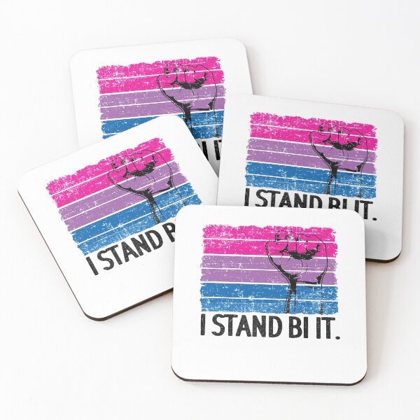 Item preview, I Stand Bi It Funny Bi Pride Bisexual Gay Pride designed and sold by Stronzi.