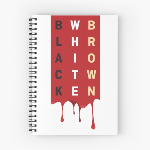 Item preview, Black White Brown people bleed red designed and sold by Styllz.