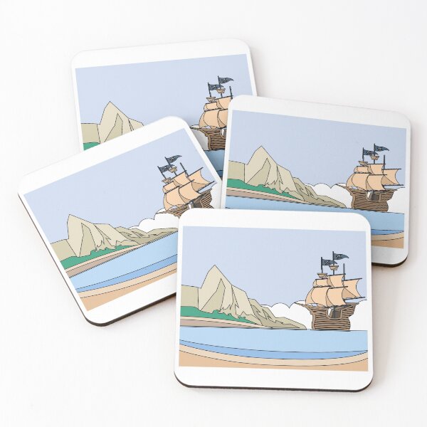 Item preview, Ships In The Middle Of The Lake Ocean designed and sold by flofin.