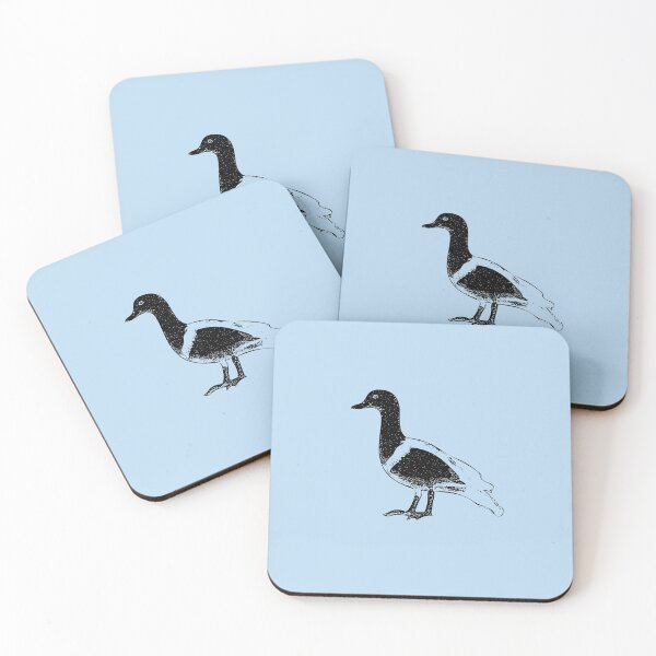 Item preview, Radjah Shelduck Black Print  designed and sold by designsasstultd.