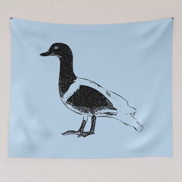 Item preview, Radjah Shelduck Black Print  designed and sold by designsasstultd.
