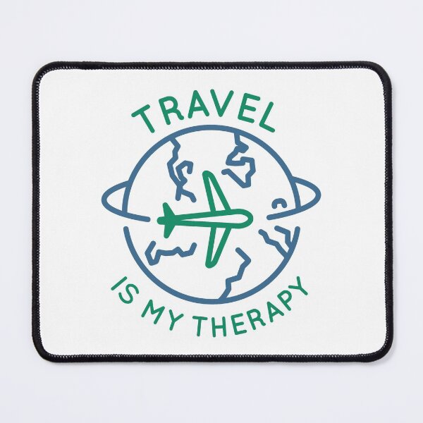 Item preview, Travel Is My Therapy designed and sold by cherrific.