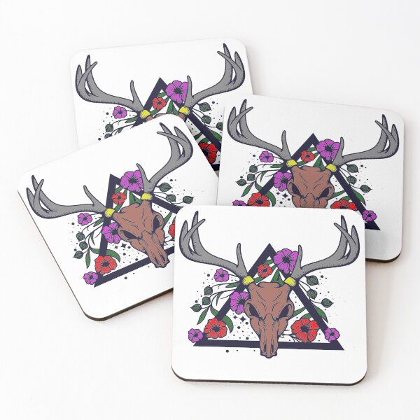 Item preview, Scottish Deer Skull designed and sold by Braw-Merch.