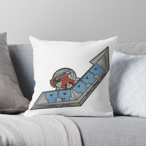 Evolution of dueling Throw Pillow