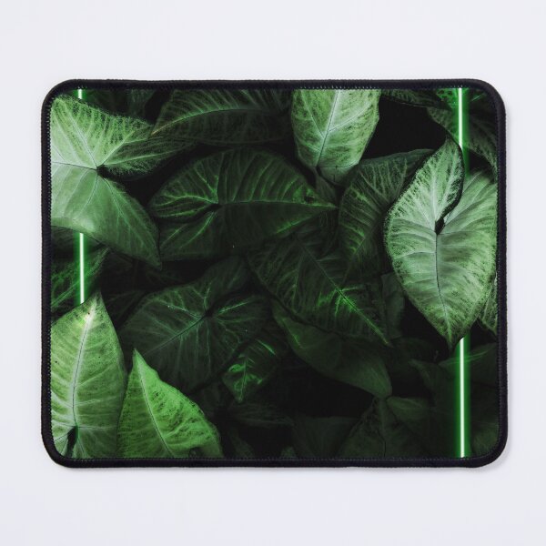 Item preview, Glowing Green Leaves designed and sold by Caitlin Hartzenberg.